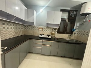 Kitchen in 2 BHK Builder Floor at Saket – for Rent