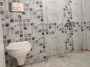 Bathroom in 2 BHK Apartment at Sector 14 Dwarka – for Rent