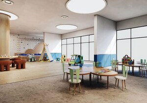 Building Lobby in 2 BHK Apartment at Esbee Mizura Residences, Manjri Budruk – for Sale