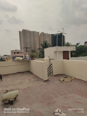 Terrace in 2 BHK Independent House at Horamavu Agara – for Rent