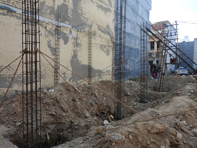 Exterior View, tek chand nagar 3.5 Bedroom 1008 Sq.Ft. Independent House In Tek Chand Nagar Gurgaon 10242514