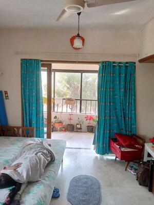 Living Room in 2 BHK Apartment at Landmark Building Bandra West, Bandra West – for Rent
