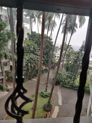 Balcony in 2 BHK Apartment at Landmark Building Bandra West, Bandra West – for Rent