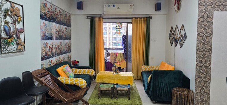 Living Room, aashar-residency 3 Bedroom 1350 Sq.Ft. Apartment In Kapur Bawdi Thane 10242646