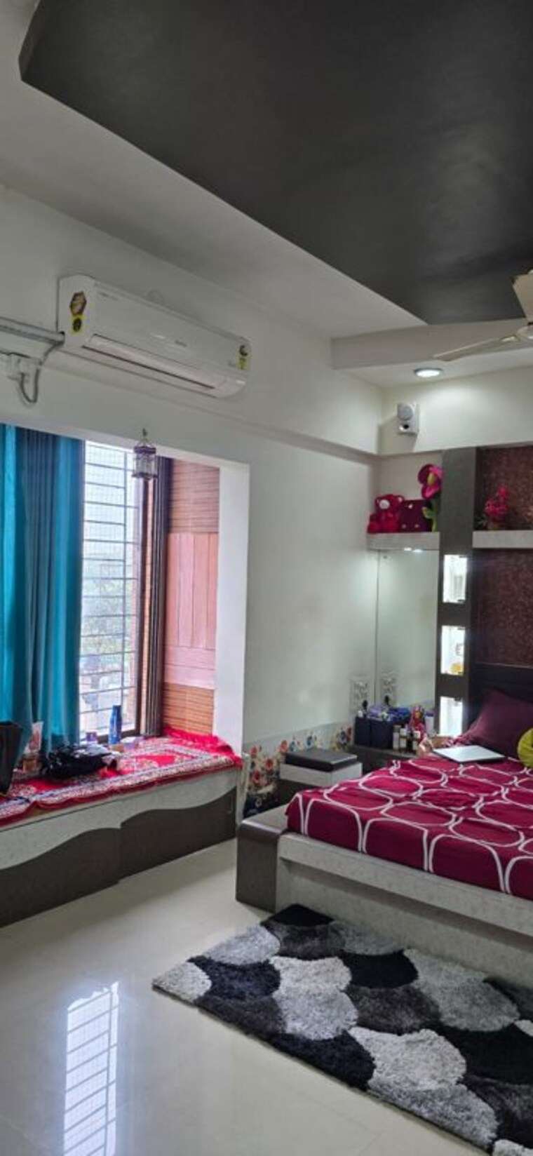 Bedroom, aashar-residency 3 Bedroom 1350 Sq.Ft. Apartment In Kapur Bawdi Thane 10242646