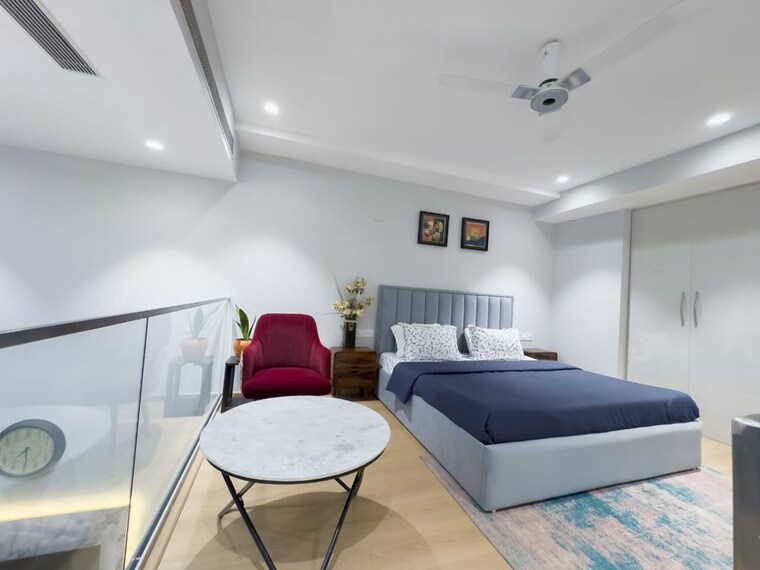 Bedroom, m3m-sky-lofts 1 Bedroom 956 Sq.Ft. Apartment In Sector 71 Gurgaon 10242641