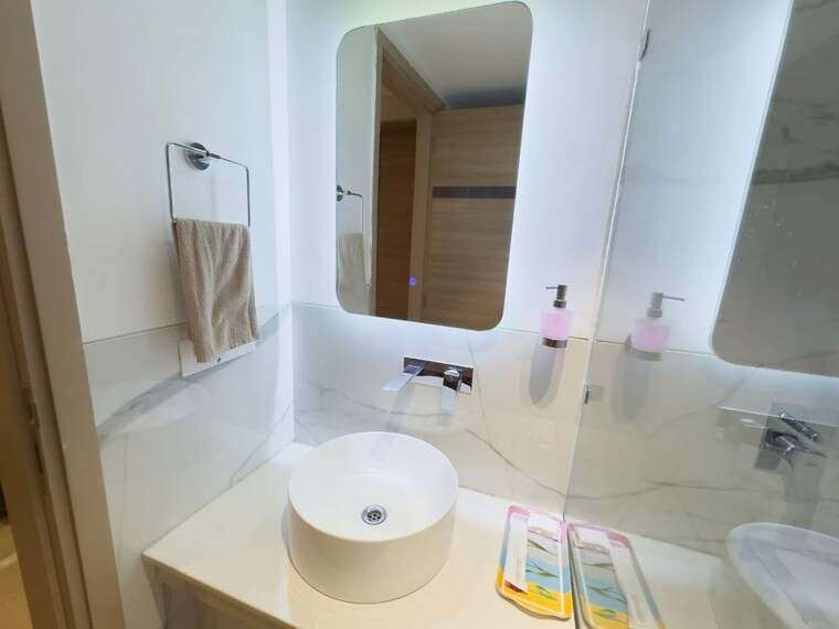 Bathroom, m3m-sky-lofts 1 Bedroom 956 Sq.Ft. Apartment In Sector 71 Gurgaon 10242641