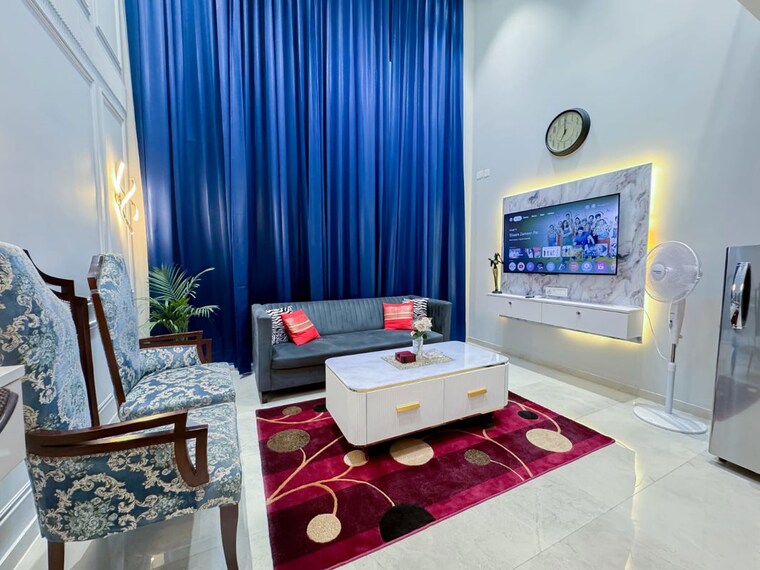 Living Room, m3m-sky-lofts 1 Bedroom 956 Sq.Ft. Apartment In Sector 71 Gurgaon 10242641