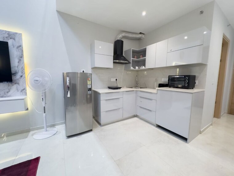 Kitchen, m3m-sky-lofts 1 Bedroom 956 Sq.Ft. Apartment In Sector 71 Gurgaon 10242641