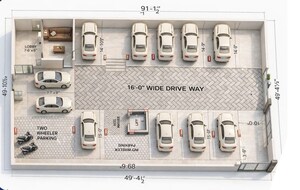 Floor Plan in 3 BHK Apartment at Nagole – for Sale