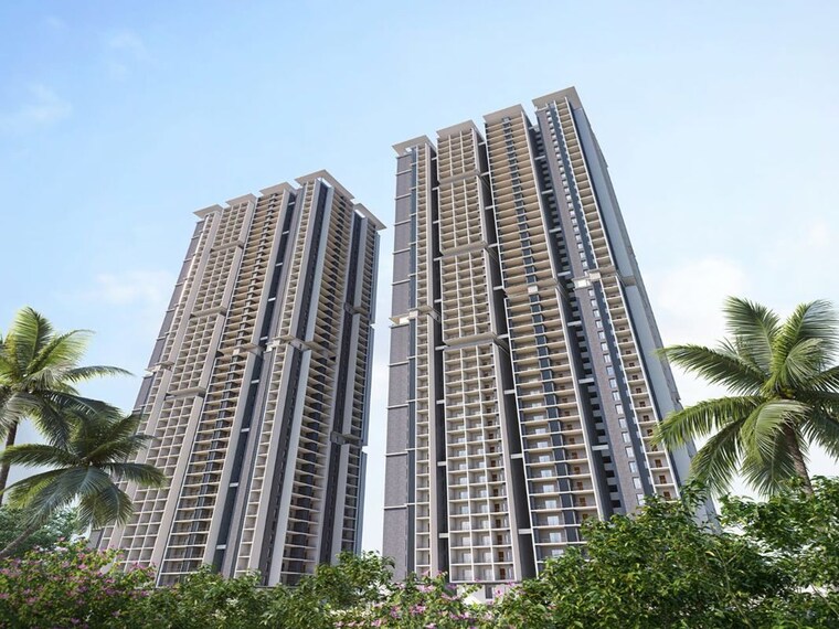 Exterior View, candeur-twins 3 Bedroom 2060 Sq.Ft. Apartment In Miyapur Hyderabad 10242637