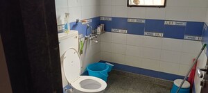 Bathroom in 3 BHK Apartment at Hyde Park Galaxy, Manpada – for Rent