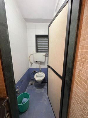 Bathroom in 1 BHK Apartment at Shruti Park, Dhokali – for Rent