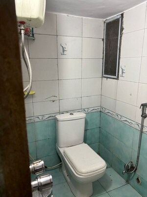 Bathroom in 2 BHK Apartment at Shree Park, Mira Road – for Rent