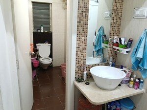 Bathroom in 3 BHK Apartment at Vasant Valley Kalyan West, Kalyan West – for Sale