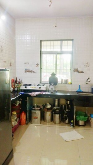 Kitchen in 1 BHK Apartment at Dombivli West – for Rent