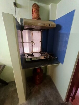 Kitchen in 1 BHK Apartment at Ballygunge Place – for Rent