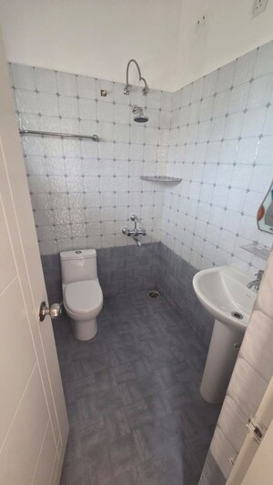 Bathroom in 4 BHK Independent House at Bhoo Vaibava, Essel Gardens – for Sale