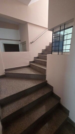 Staircase in 4 BHK Independent House at Bhoo Vaibava, Essel Gardens – for Sale