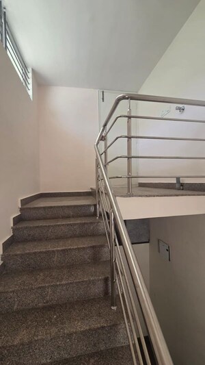 Staircase in 4 BHK Independent House at Bhoo Vaibava, Essel Gardens – for Sale