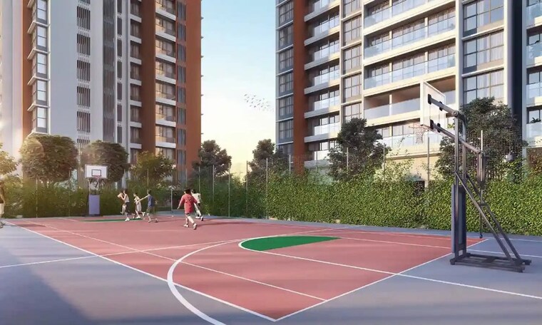 Garden, godrej-exquisite 3 Bedroom 725 Sq.Ft. Apartment In Ghodbunder Road Thane 10243028