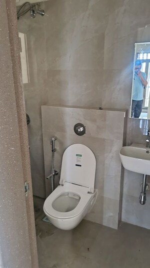 Bathroom in 3 BHK Apartment at Matunga West – for Rent
