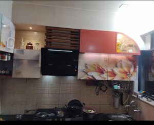 Kitchen in 2 BHK Apartment at Ashapura Neelkanth Shrushti Somnath, Kalyan West – for Rent