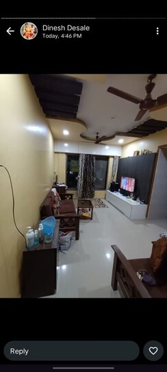 2 BHK + Study Room Apartment For Rent in Dosti Willow