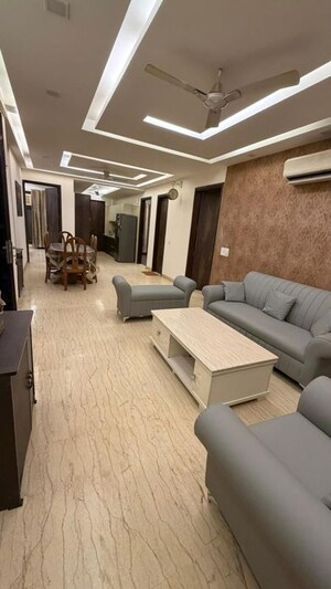 Living Room in 3 BHK Apartment at Orchid Petals, Sector 49 – for Rent