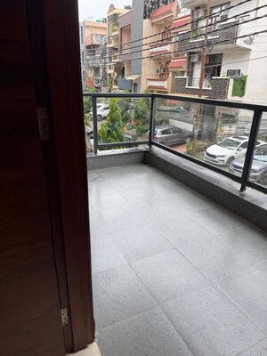 Balcony in 3 BHK Builder Floor at Niti Khand I – for Sale