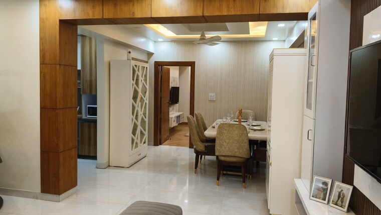 Living Room, kst-whispering-heights 3 Bedroom 1540 Sq.Ft. Apartment In Sector 88 Faridabad 10243099