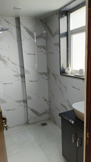 Bathroom in 3 BHK Apartment at KST Whispering Heights, Sector 88 – for Sale