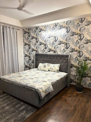 Bedroom in 4 BHK Apartment at Sushma Chandigarh Grande, Lohgarh – for Rent