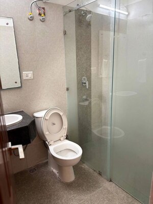 Bathroom in 4 BHK Apartment at Sushma Chandigarh Grande, Lohgarh – for Rent