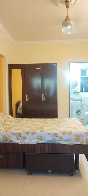 Bedroom in 3.5 BHK Apartment at Nirmal Lifestyle Residency CHS Ltd, Mulund West – for Rent