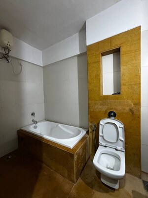 Bathroom in 3 BHK Apartment at Lodha Splendora, Ghodbunder Road – for Rent