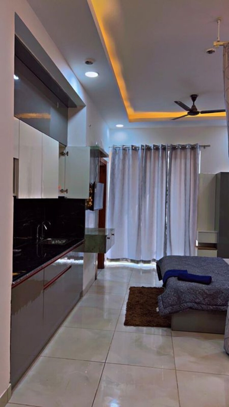 Living Room, supertech-north-eye 1 RK 565 Sq.Ft. Apartment In Sector 74 Noida 10243435