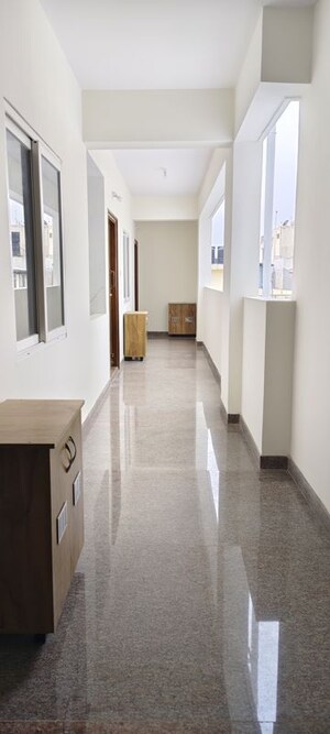 Building Lobby in 1 BHK Apartment at Domlur – for Rent