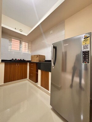 Kitchen in 1 BHK Apartment at Indiranagar – for Rent