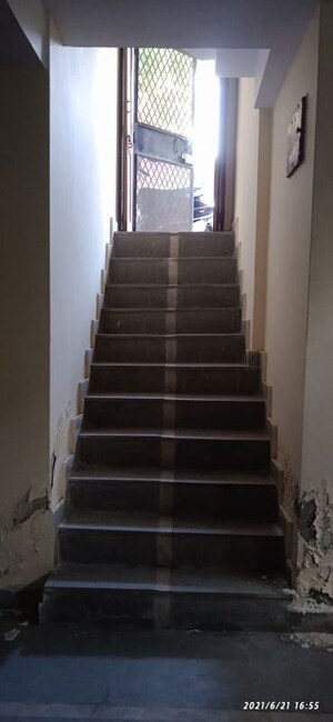 Staircase in 3 BHK Builder Floor at Rajendra Nagar Sector 4 – for Rent