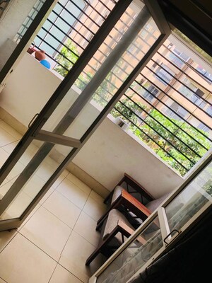 Staircase in 3 BHK Apartment at Aahika Apartments, Btm Layout – for Rent