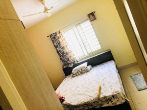 Bedroom in 3 BHK Apartment at Aahika Apartments, Btm Layout – for Rent