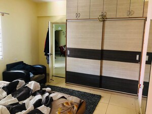 Staircase in 3 BHK Apartment at Aahika Apartments, Btm Layout – for Rent