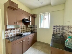 Kitchen in 4 BHK Apartment at Ideal Aquaview, Mahish Bathan – for Rent