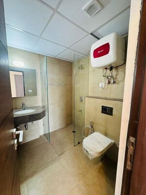 Bathroom in 3 BHK Apartment at Godrej Meridien, Sector 106 – for Rent