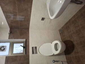 Bathroom in 3 BHK Apartment at The Valencia, Banjara Hills – for Rent