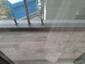 Balcony in 3 BHK Apartment at The Valencia, Banjara Hills – for Rent