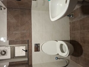 Bathroom in 3 BHK Apartment at The Valencia, Banjara Hills – for Rent