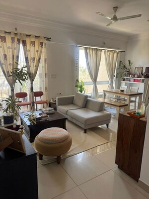 Team Area in 3.5 BHK Apartment at Bhartiya Nikoo Homes, Thanisandra Main Road – for Sale