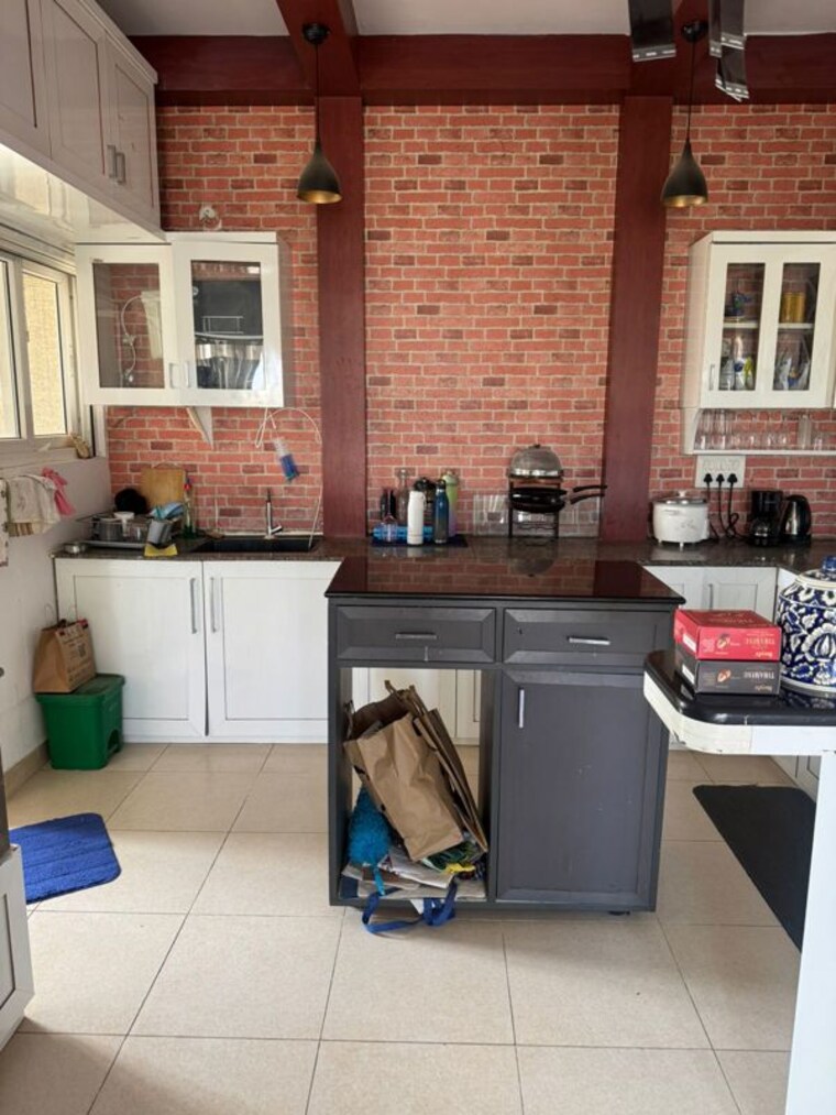 Kitchen, bhartiya-nikoo-homes 3.5 Bedroom 1917 Sq.Ft. Apartment In Thanisandra Main Road Bangalore 10243870